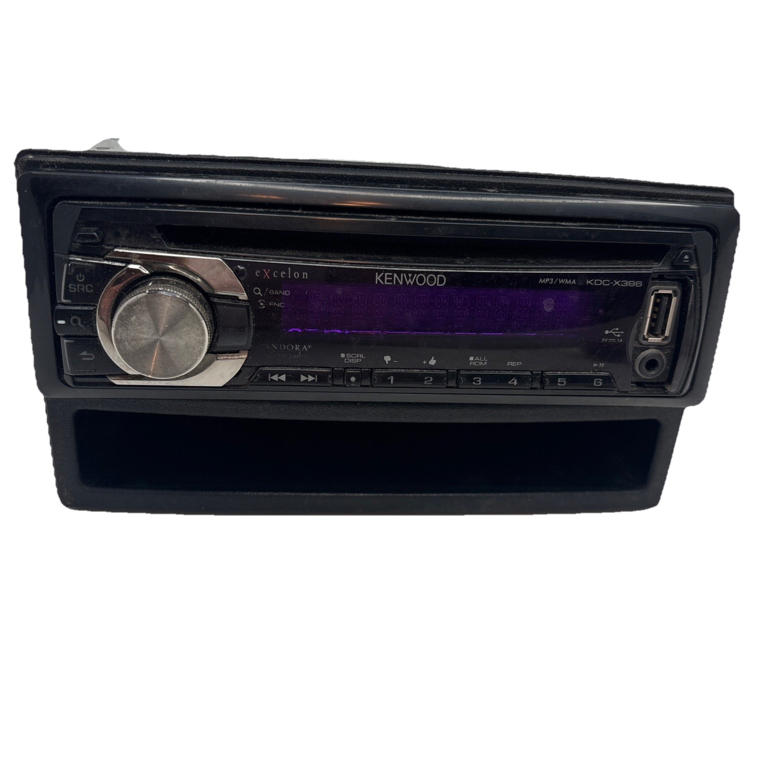 KENWOOD CAR STEREO OEM KDC-X396 With Mounting Bracket Dash Kit