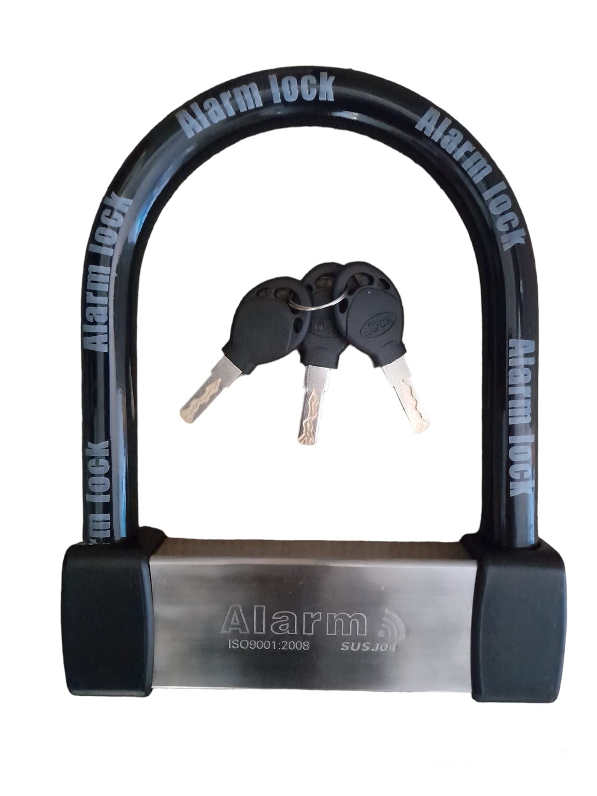 Heavy Duty AntiTheft U Lock for EBikes, Scooters, Motorcycles – 16mm Steel