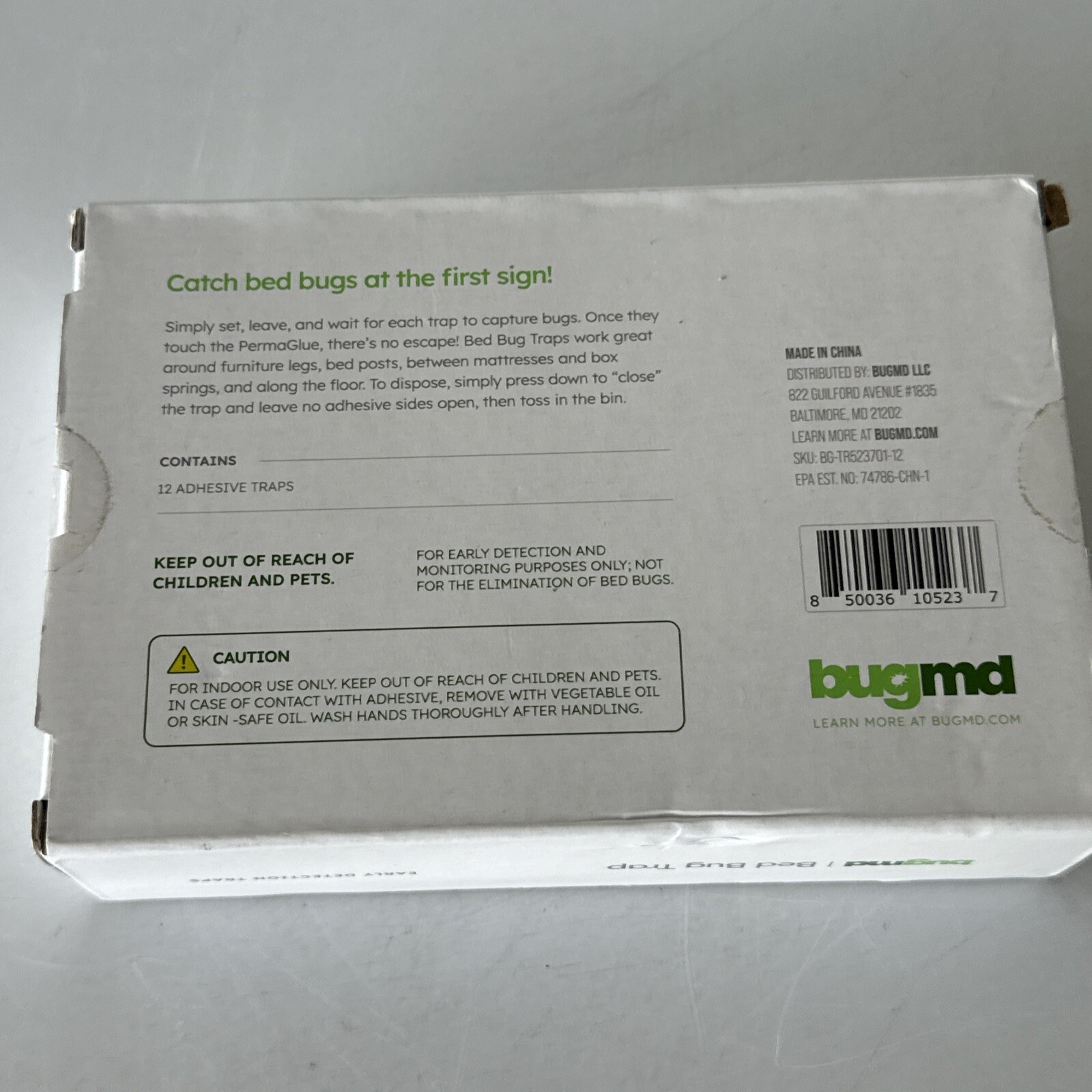 - Bed Bug Traps (12 Pack) - Bed Bug Interceptors, Bed Bug Prevention, Glue