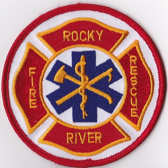 Rocky River Fire Rescue OH Firefighter Patch
