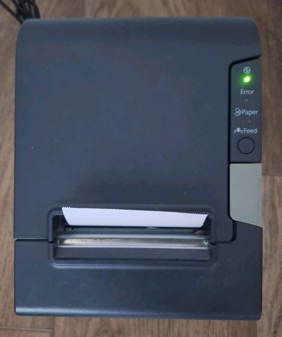 Epson TM-T88V M244A POS USB Thermal Receipt Printer w/ AC Adapter