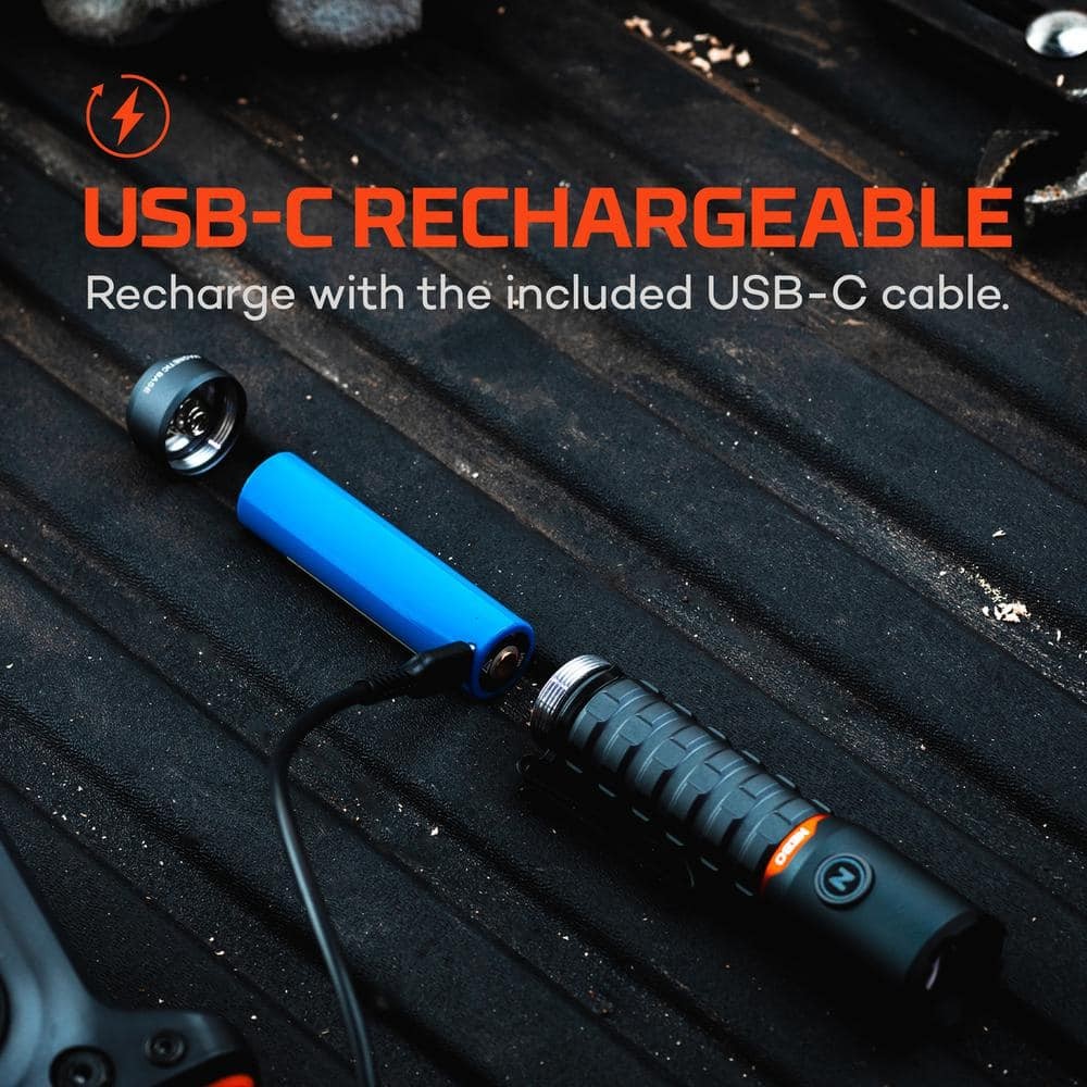 NEBO Torchy 2000 Lumen Rechargeable Flashlight