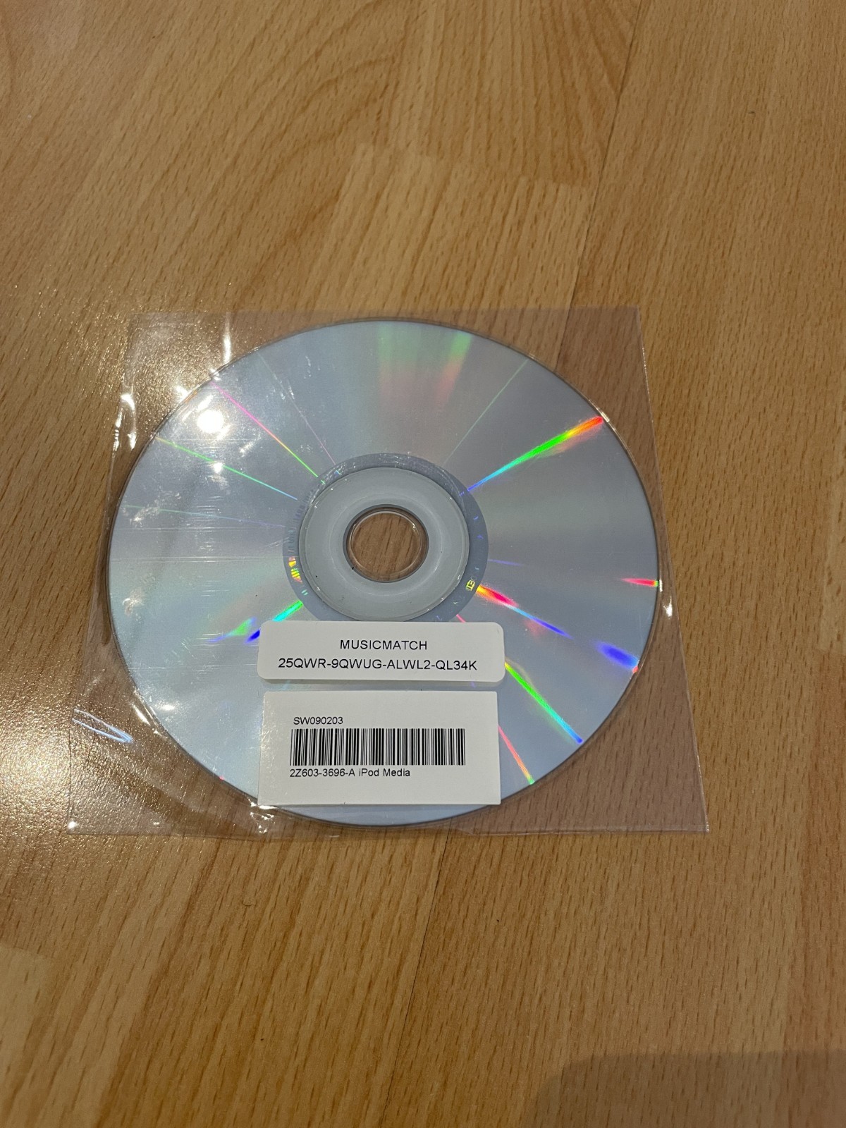 BRAND NEW Vintage Apple iPod 2003 installation software CD 2Z691-4568-A