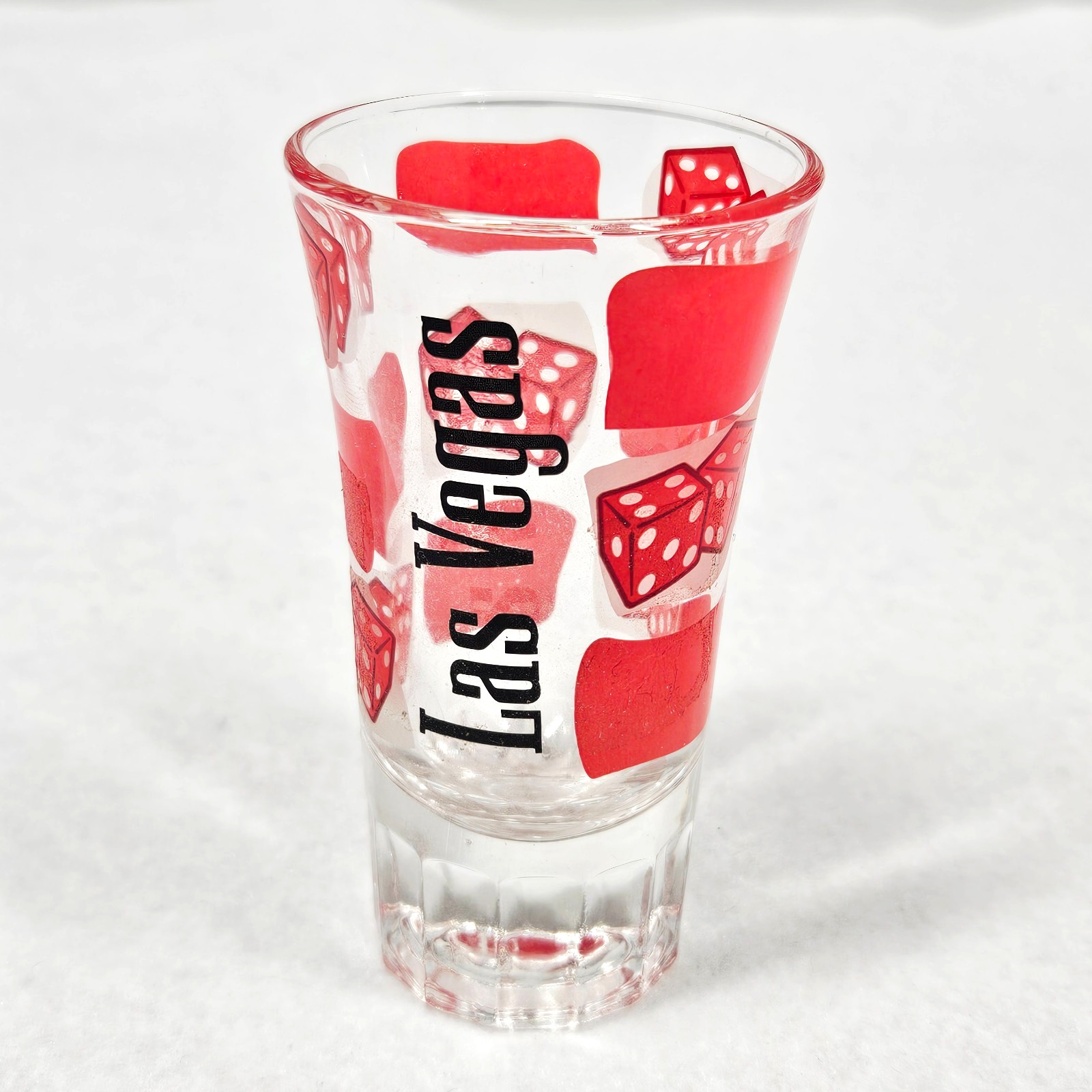 Las Vegas Nevada Souvenir Shot Glass - Dice