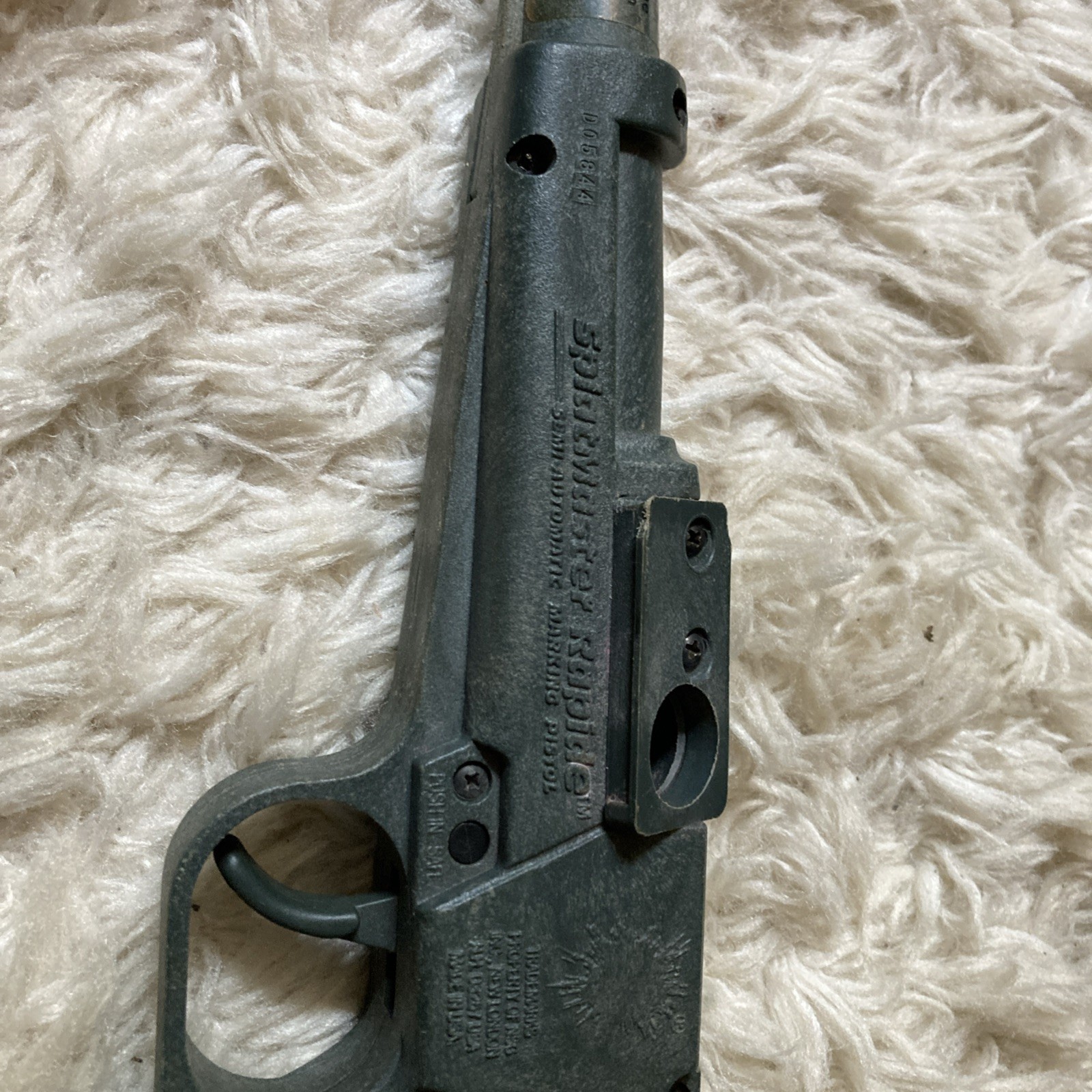 Vintage Splatmaster Rapide Marking Pistol Semi Automatic Paintball