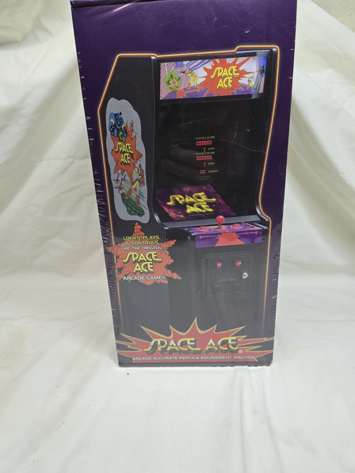Replicade - SPACE ACE -  Arcade Black - New Wave Toys  1/6 Scale