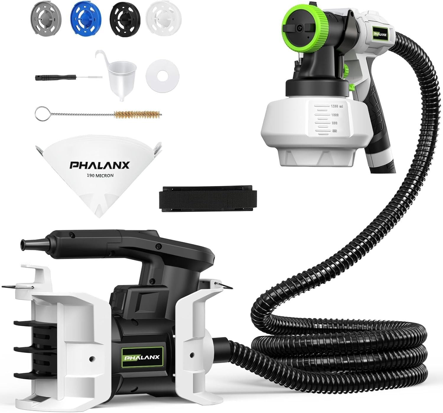 PHALANX Paint Sprayer, Max Sprayer 150DIN-S HVLP Grey-2