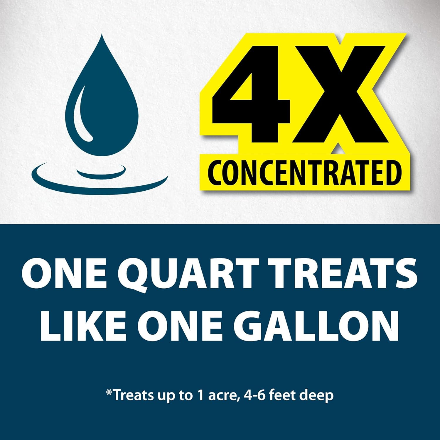 Airmax Nature'S Blue Pond Dye 4X Concentrate for Outdoor Ponds & Lakes, Natural