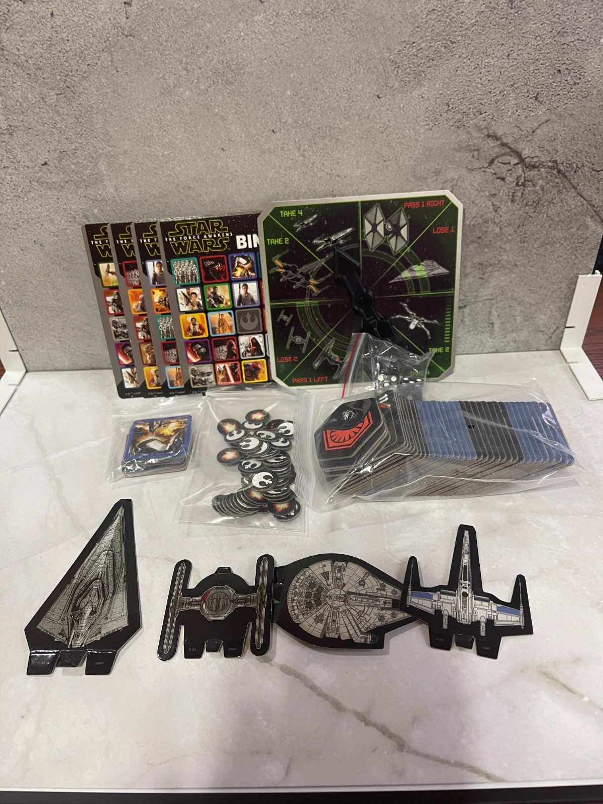 2015 Star Wars Games - Bingo, Galactic Spin, Targeting, Battle Match, etc.