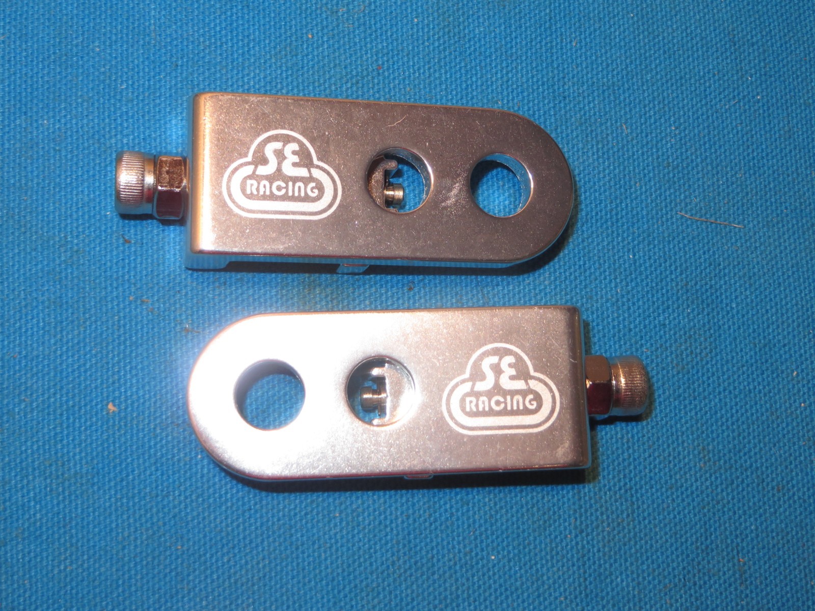 SE Racing Bicycle Chain Tensioner Silver Lock Kit Fit 3/8" Axles - New