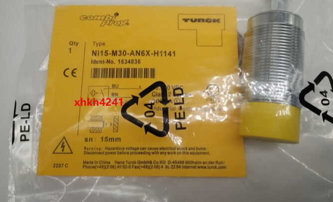 NEW TURCK NI15-M30-AN6X-H1141 PROXIMITY SENSOR