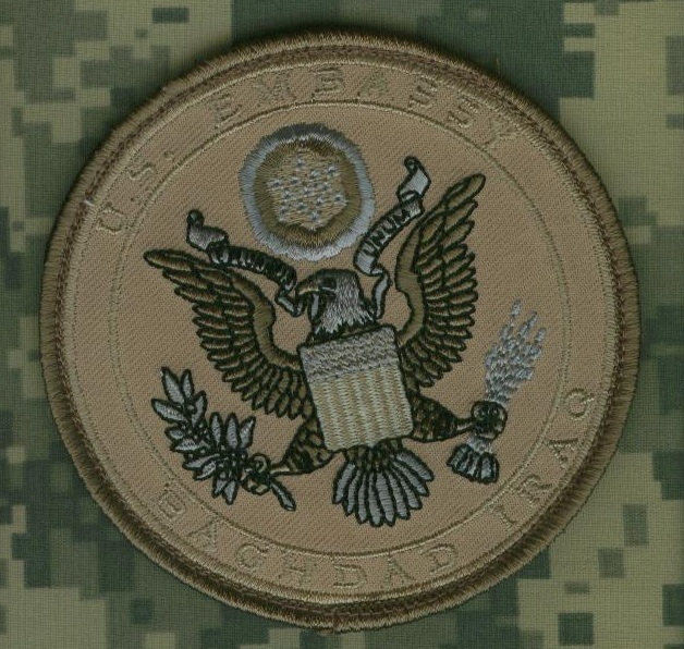 DIPLOMATIC SECURITY DDS ANTI-TERRORISM ASSISTANCE PROGRAM velkrö DynCorp PATCH