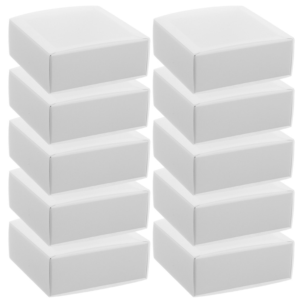 10 Pcs Match Storage Box Container Birthday Matches Boxes Blank Containers