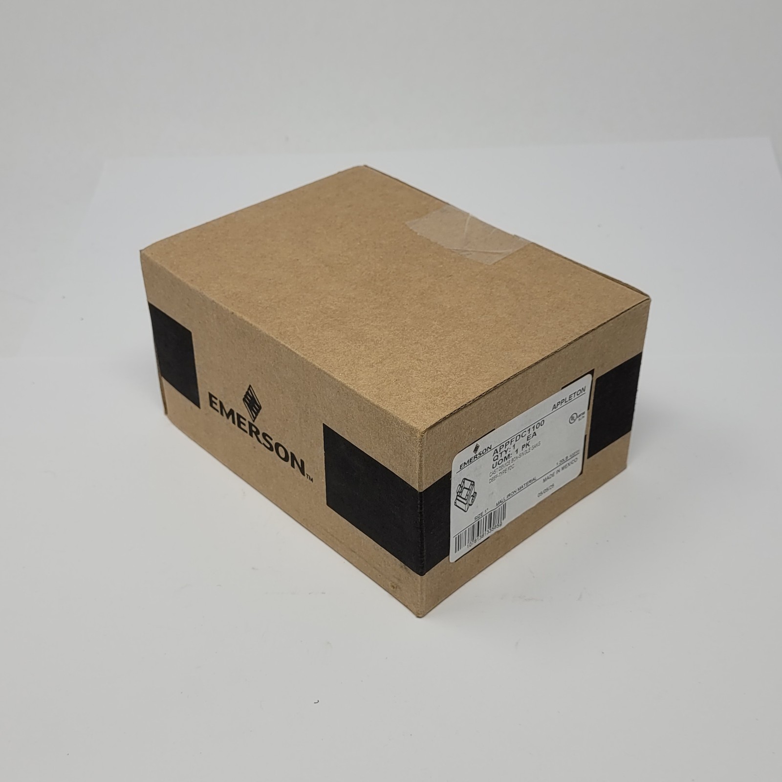 Emerson APPFDC1100 Single-Gang Box, Malleable Iron, Size 1" - NEW