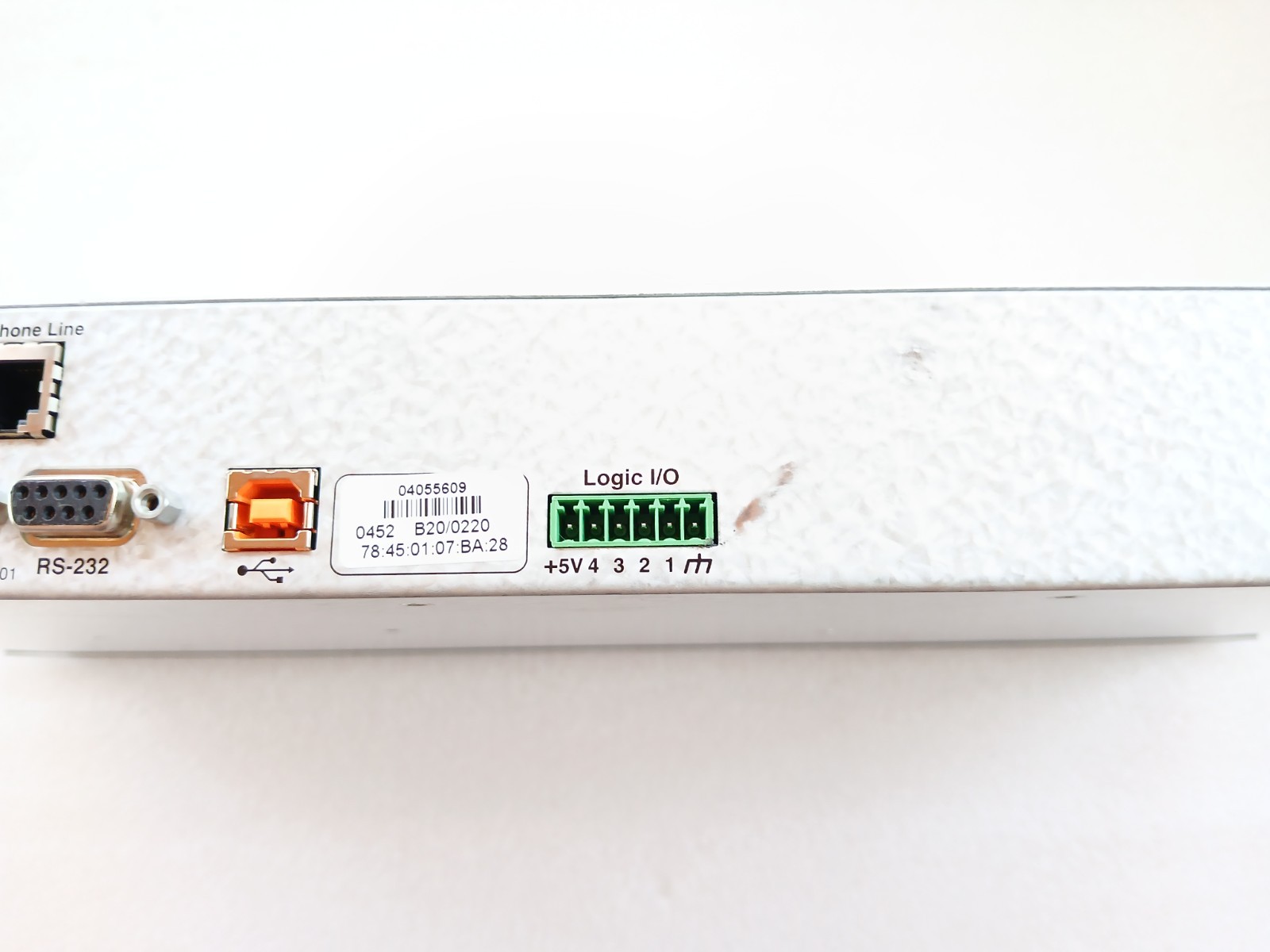 Biamp TesiraFORTÉ AVB VT4 DSP Conferencing Processor w/ Power Cable Tested