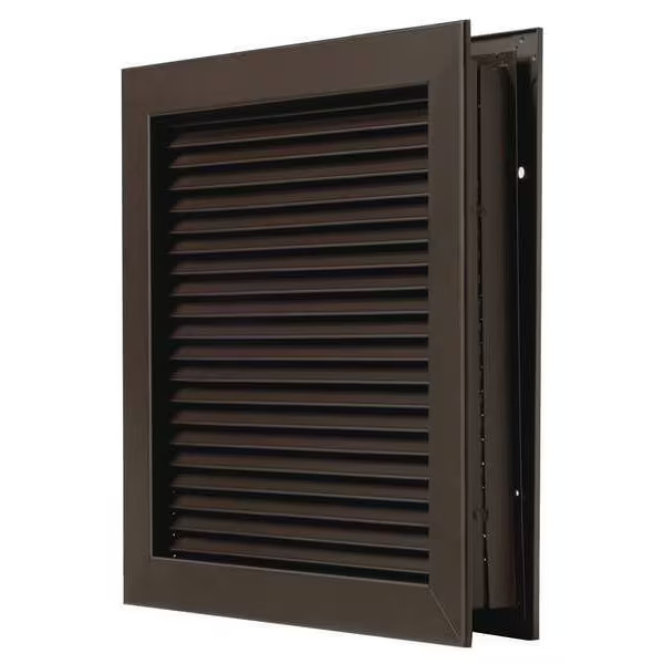 Guard Louver, Dk Bronze,12x12 L-700-RXDKB-12x12  Guard L-700-RXDKB-12x12 Steel