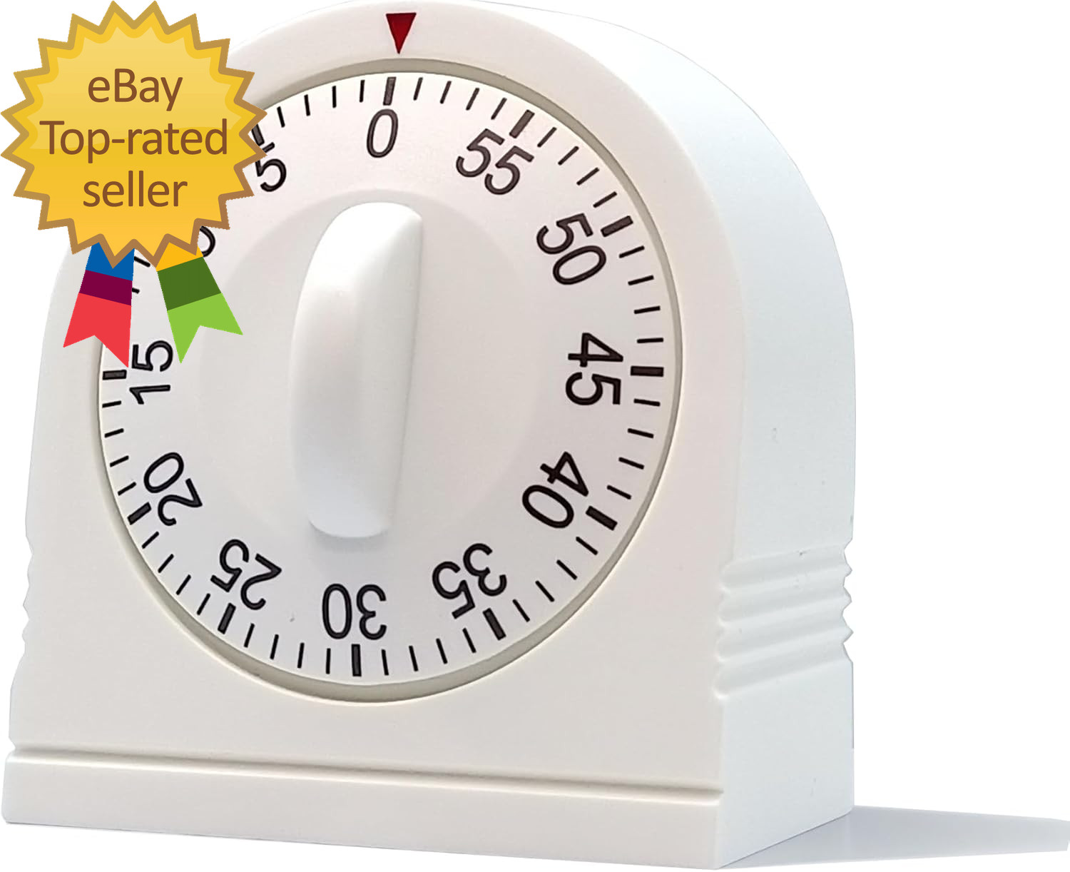60 Minute Visual Mechanical Timer with Loud Alarm for Classroom Home  kitchen