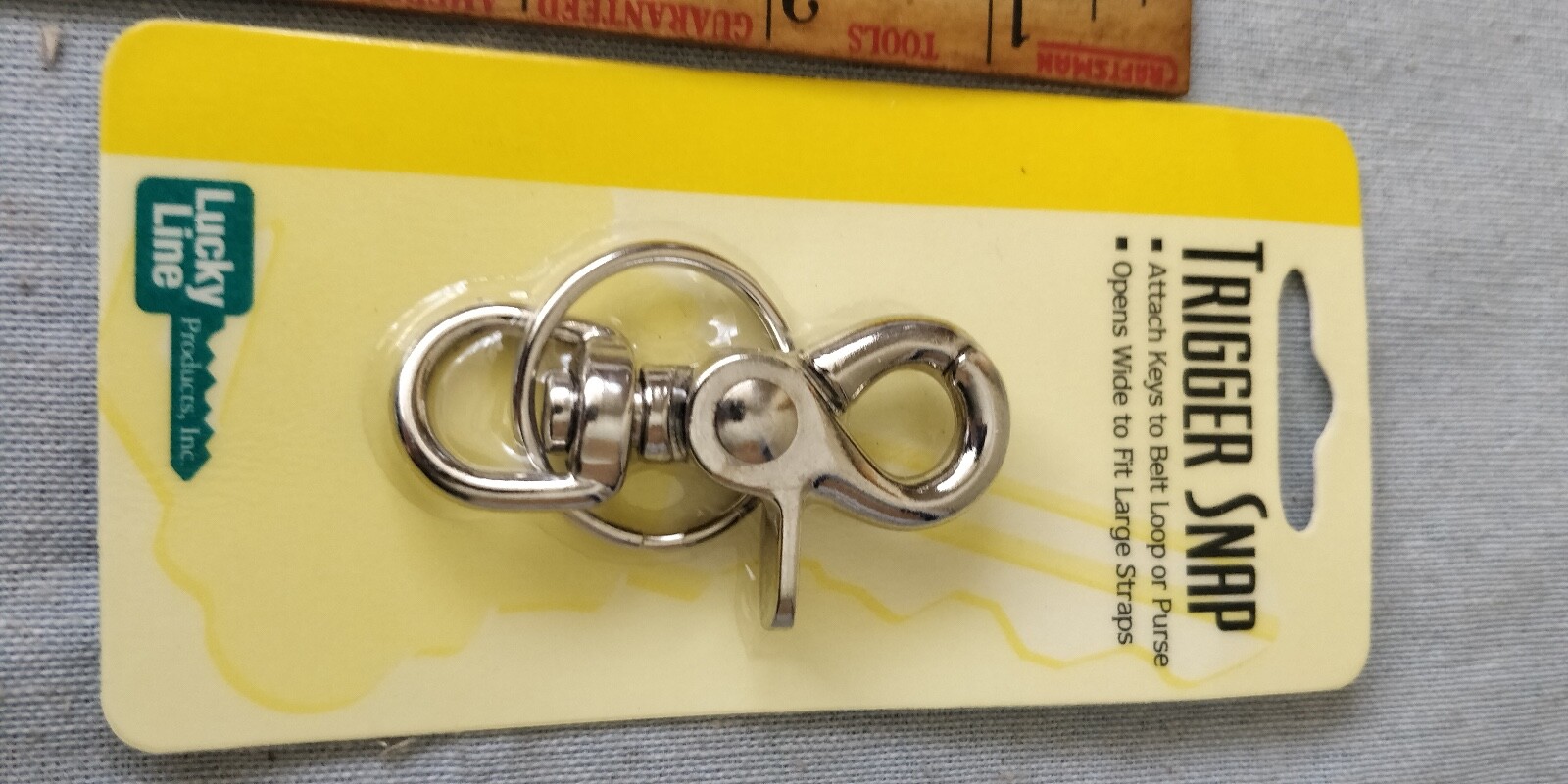 2 pieces - NOS Line 45101 Mini Trigger Snap - bigger size model