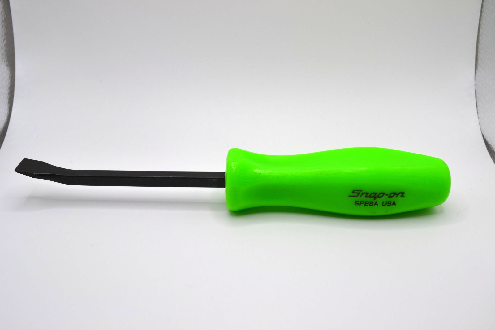 SNAP ON 8" SPB8A GREEN HANDLE STRIKING PRY BAR NEW LOGO 8 INCH A-40
