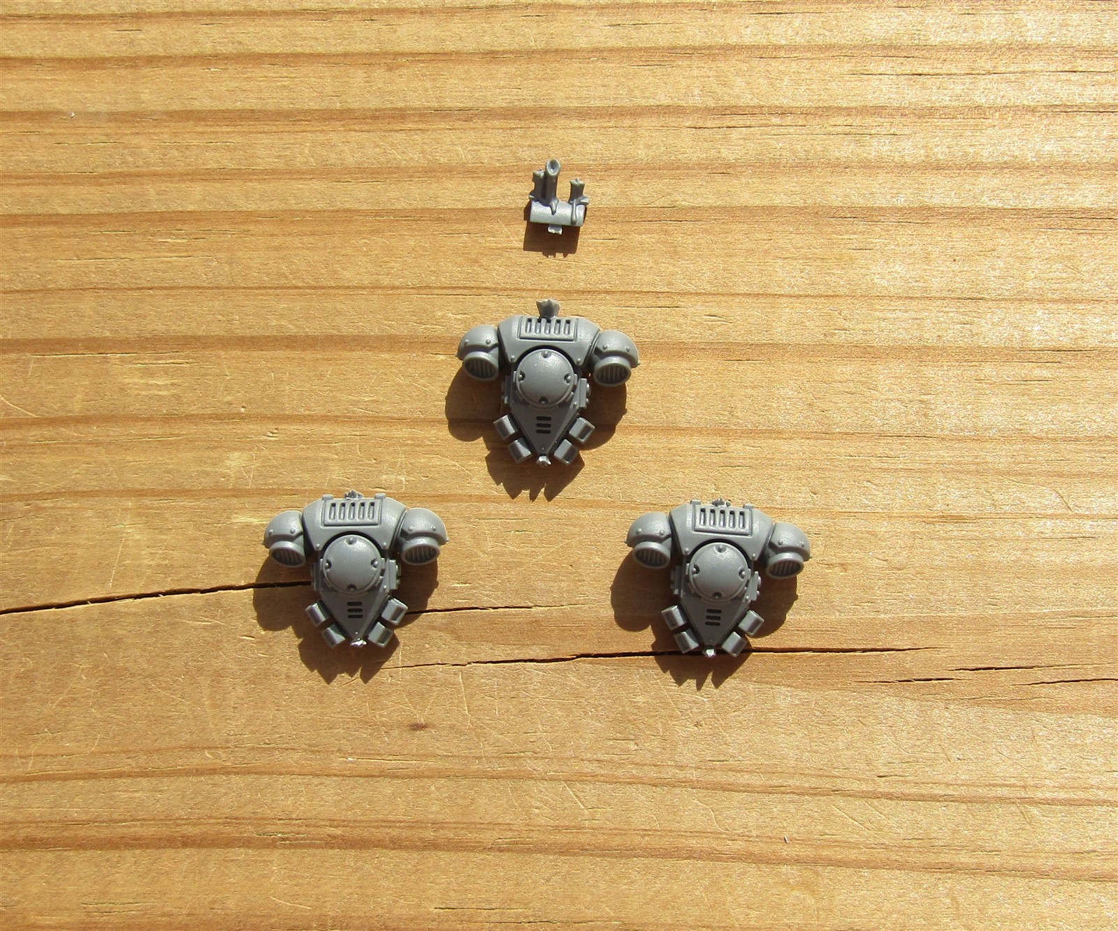 40K Black Templars Primaris Crusader Squad Backpacks Bits 3 Bitz
