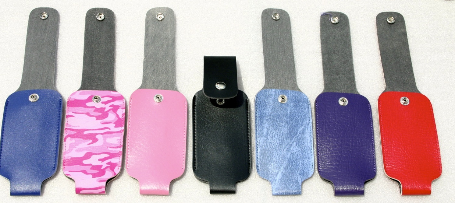 4 Ounce oz Police Magnum Leatherette Case Pepper Spray Holster ONLY  W/Belt Clip