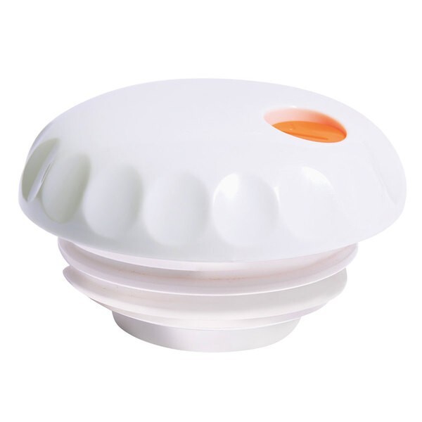 Vollrath 52161 White Top Cover Lid Screw Cap 52160 42-Ounce Swirl Serve Hot 9497