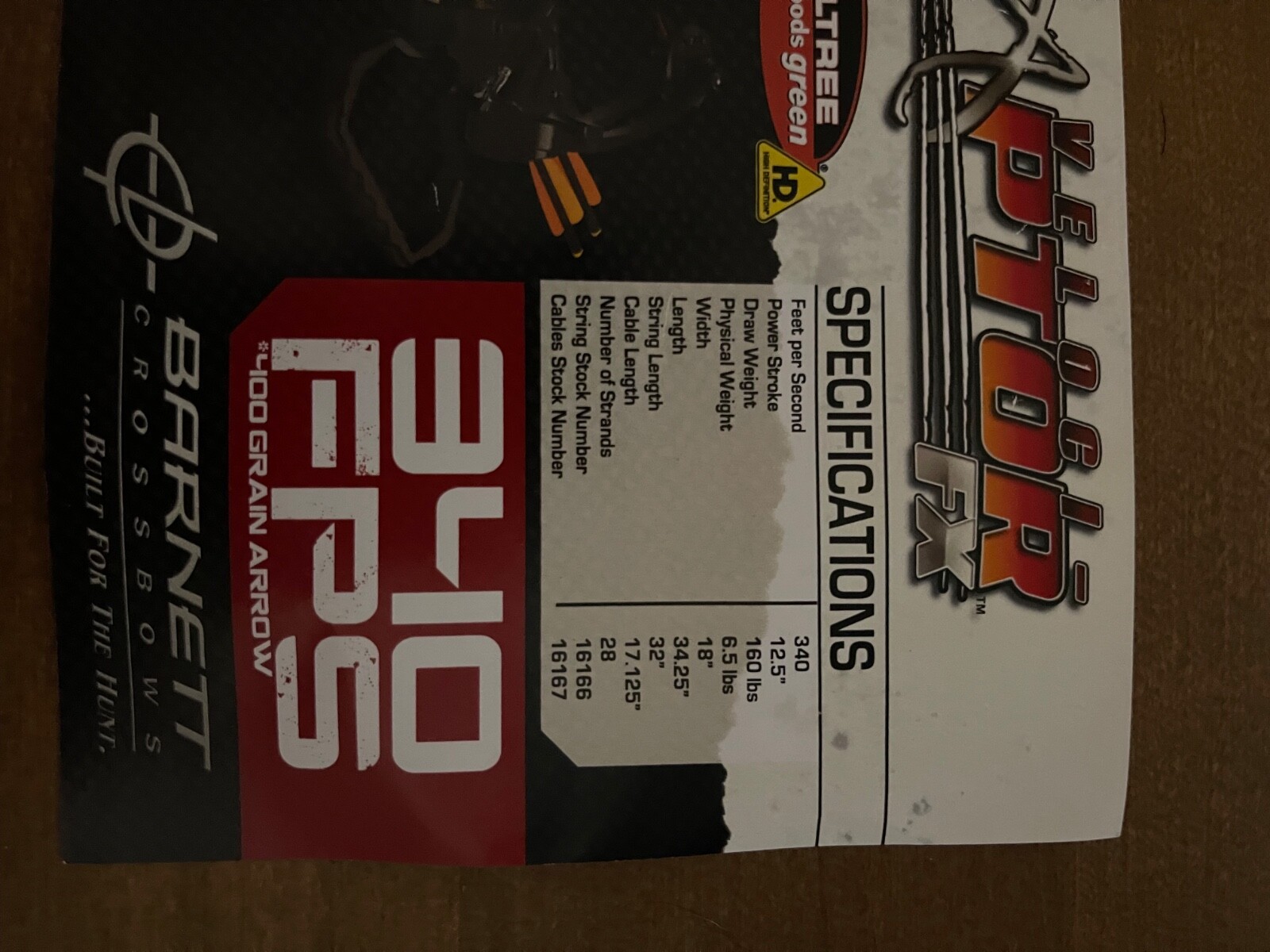 Barnett cross bow 340FPS with scope with carrying case