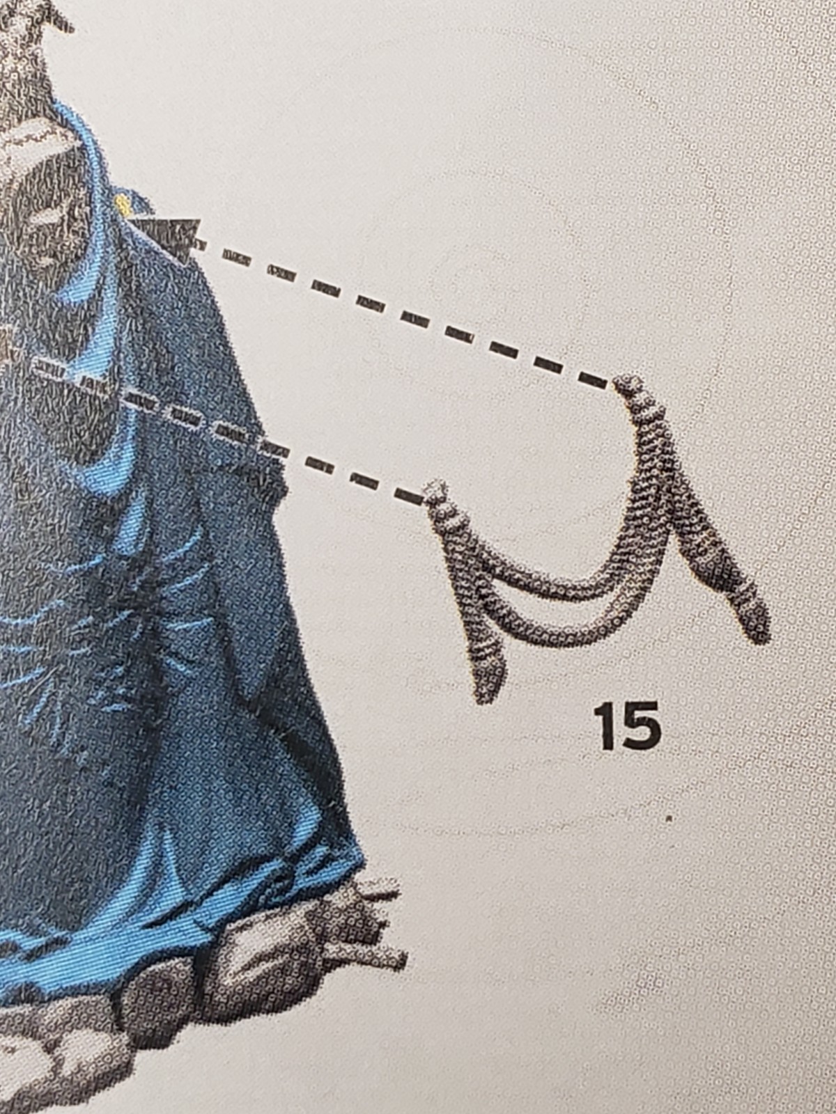 Warhammer 30k Legio Custodes Bits Shield Captain Flowing Cape w Braid #14