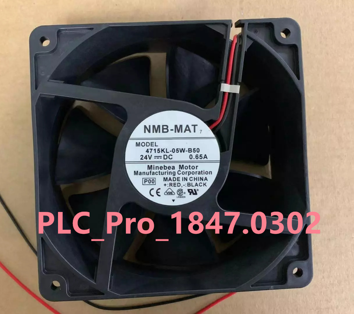 1PC NEW NMB 4715KL-05W-B50 24VDC Cooling Fan 0.65A cooling Fan