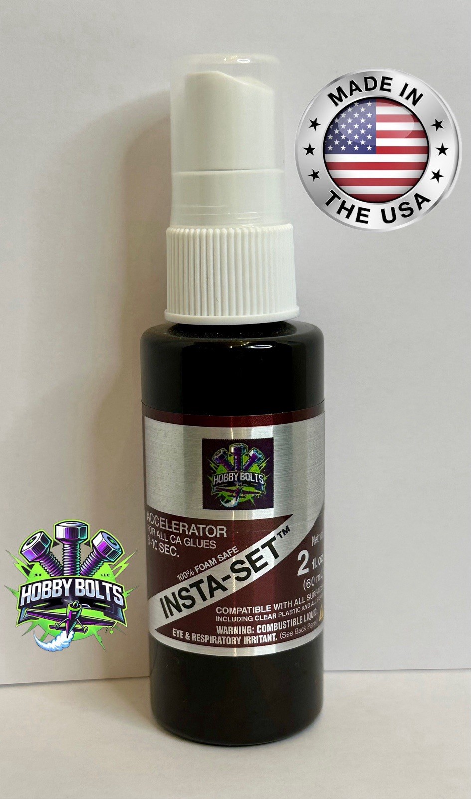 Professional CA Glue Set – Thin, Medium & Thick + Accelerator & Debonder (BSI)