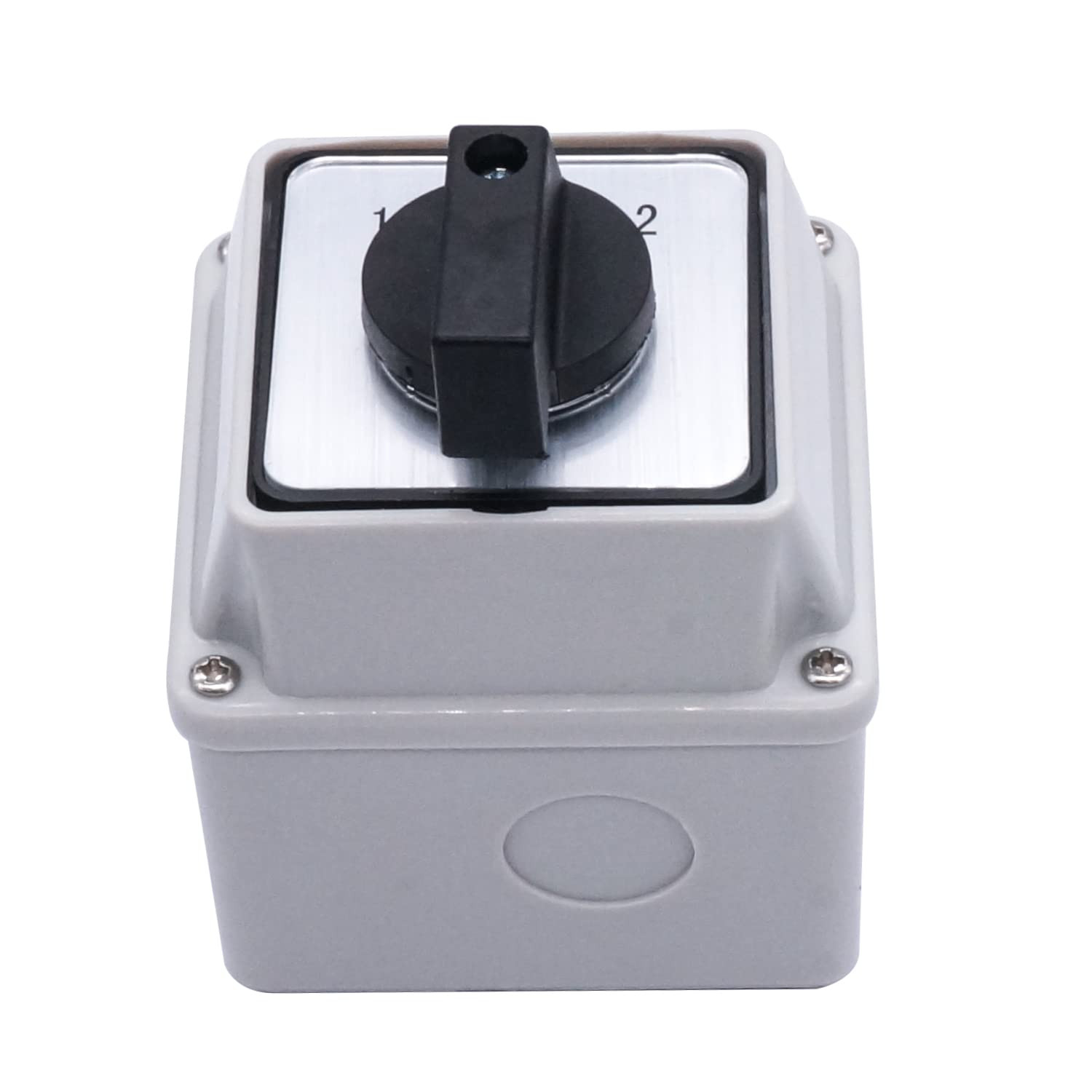 Changeover Switch 3 Position Selector Switch Box 8 Terminals 20A 550V Universal