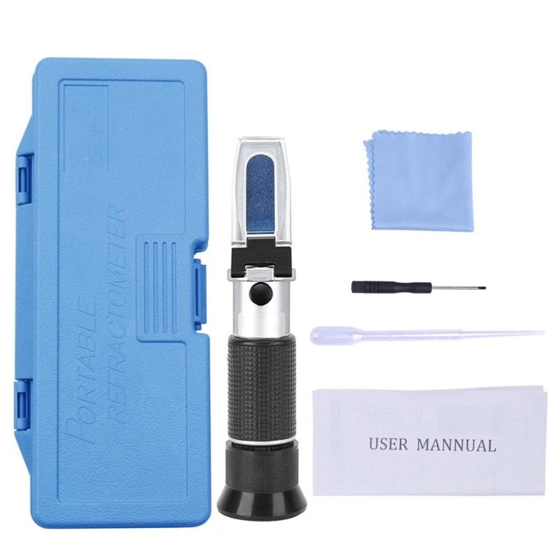 Multiple Function Refractometer for Car Urea Coolant Washer Fluid and Battery