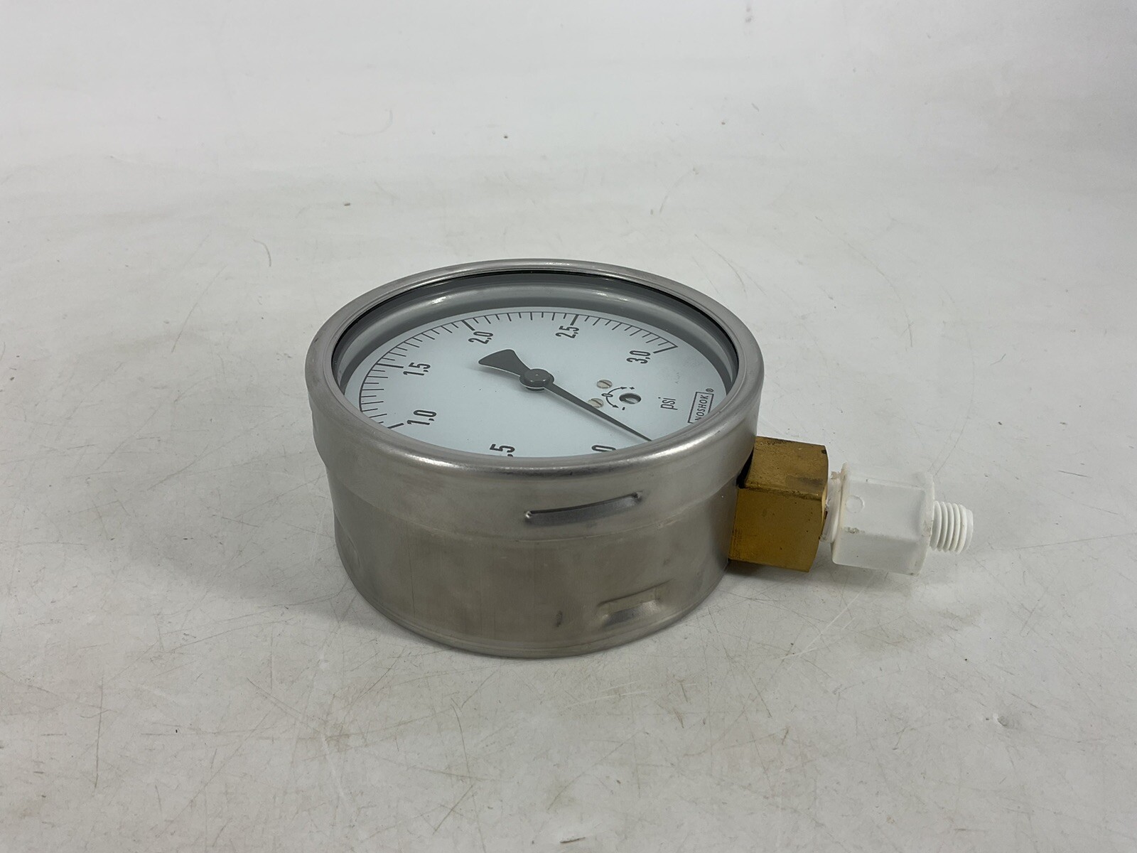 NOSHOK 4" 0-3.0 PSI Pressure Gauge