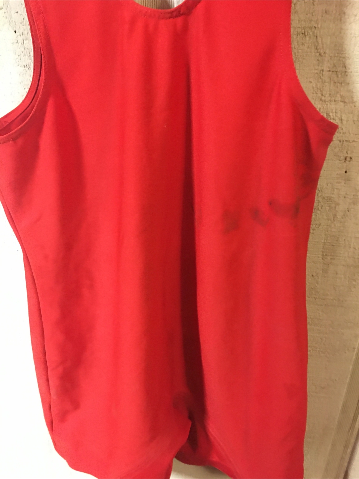 Sling Shot Classic POWER Powerlifting Singlet by Mark Bell - Medium - Red