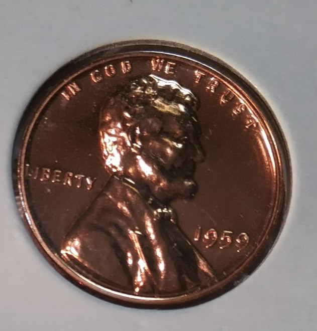 1959 Lincoln Memorial Cent  P - Proof