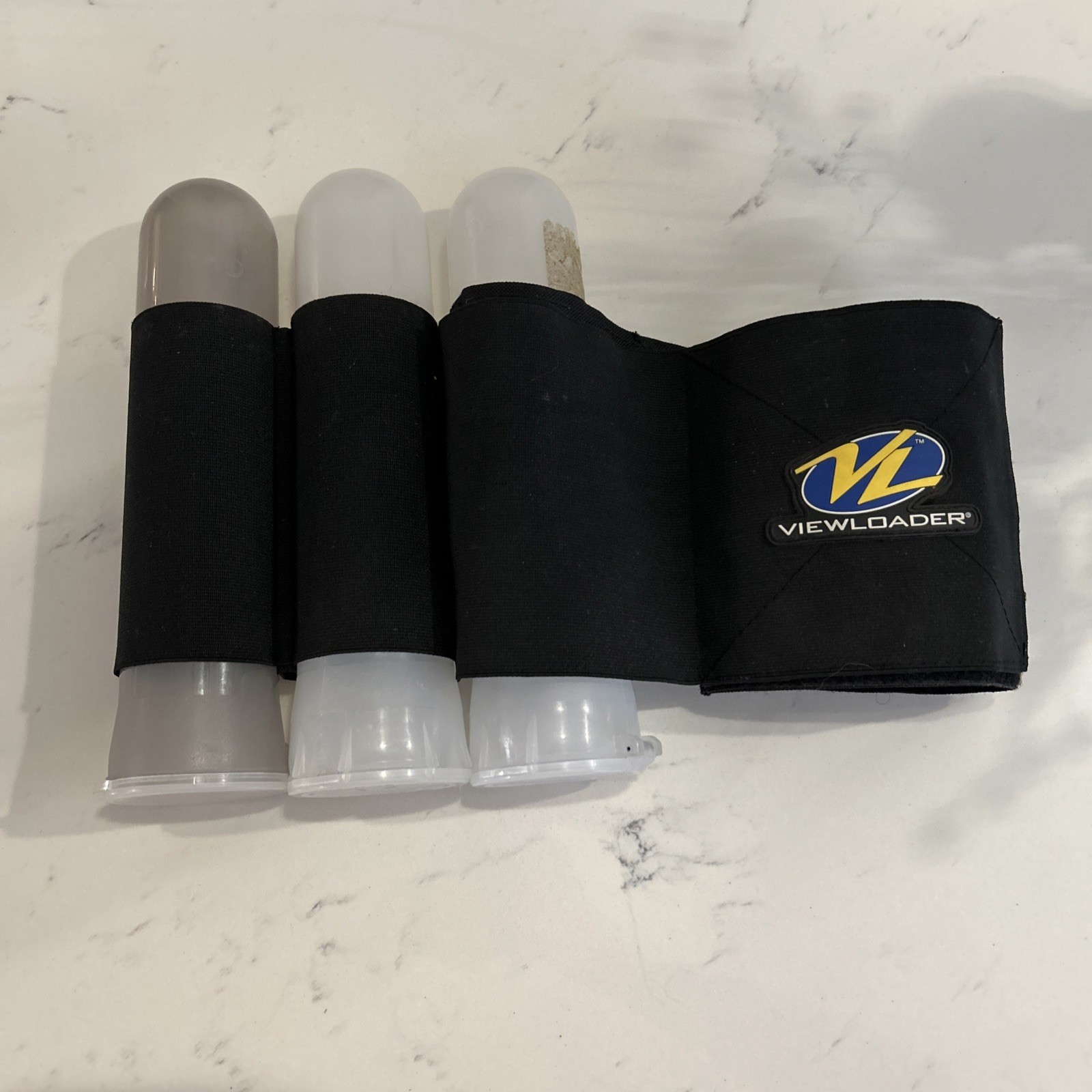 Viewloader Paintball Elastic Harness AMMO Pouch with 3 Viewloader 75 Round Pods