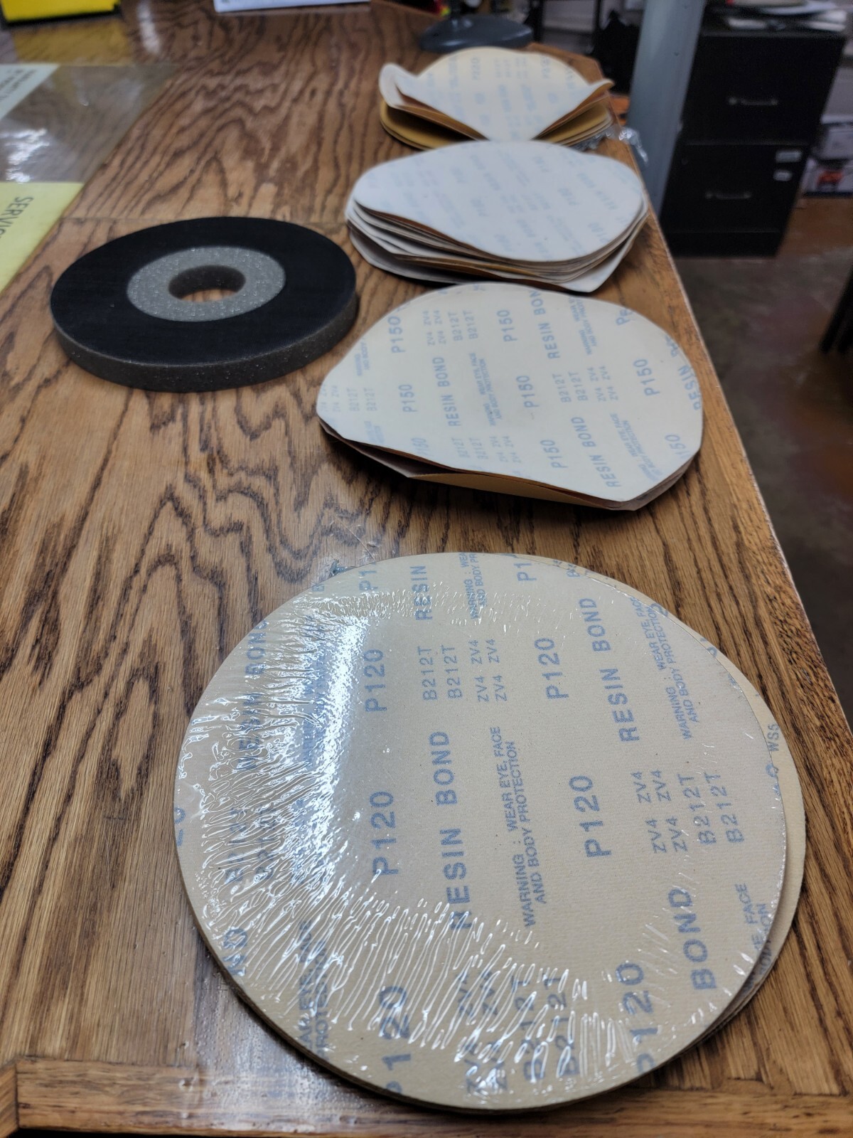 Virginia Abrasives 400-00009 120 Grit 150 180 220  Drywall Sander Lot EB-Big