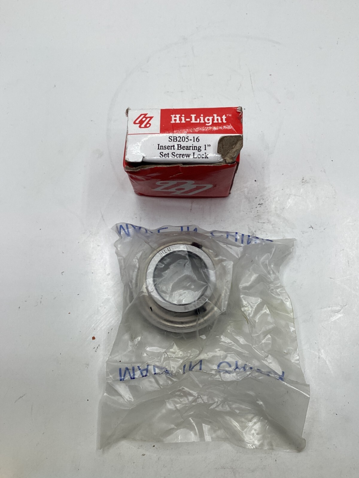 HI-Light SB205-16 Insert Bearing 1" Screw Lock