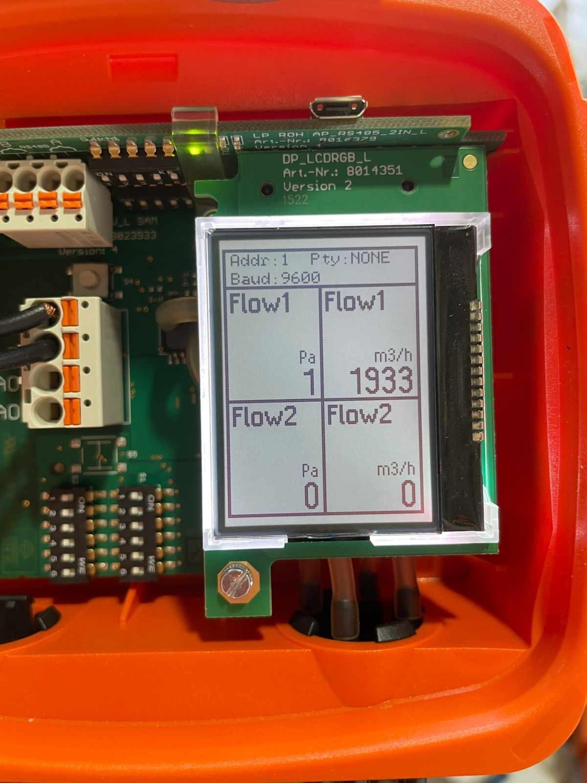 Belimo 22ADP-154K Differential Pressure Sensor Air Dual