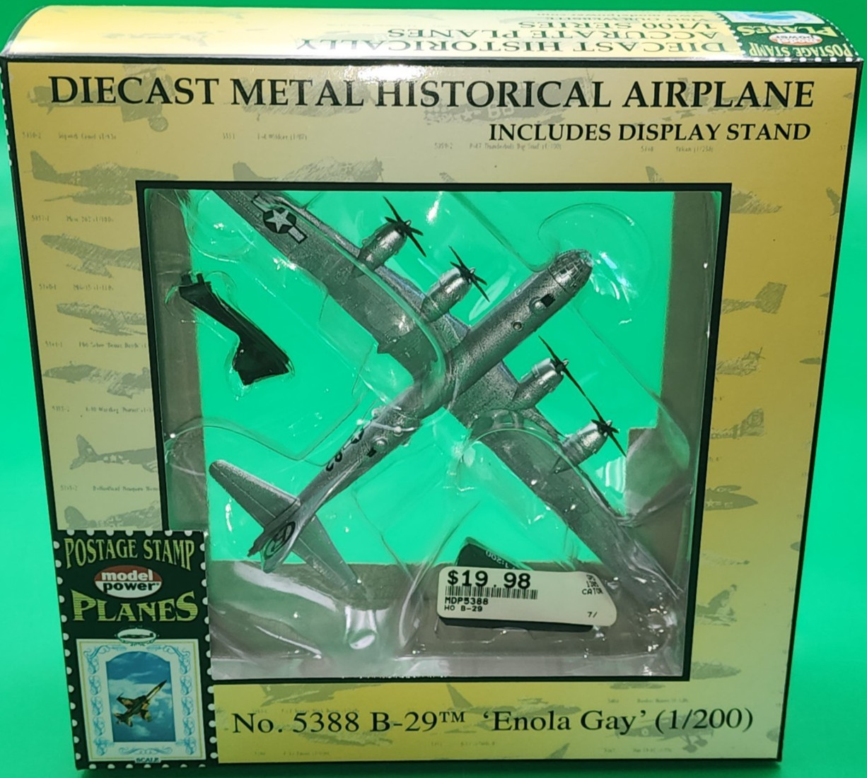 Model Power Postage Stamp Plane - B-29 “Enola Gay” # 5388 1:200