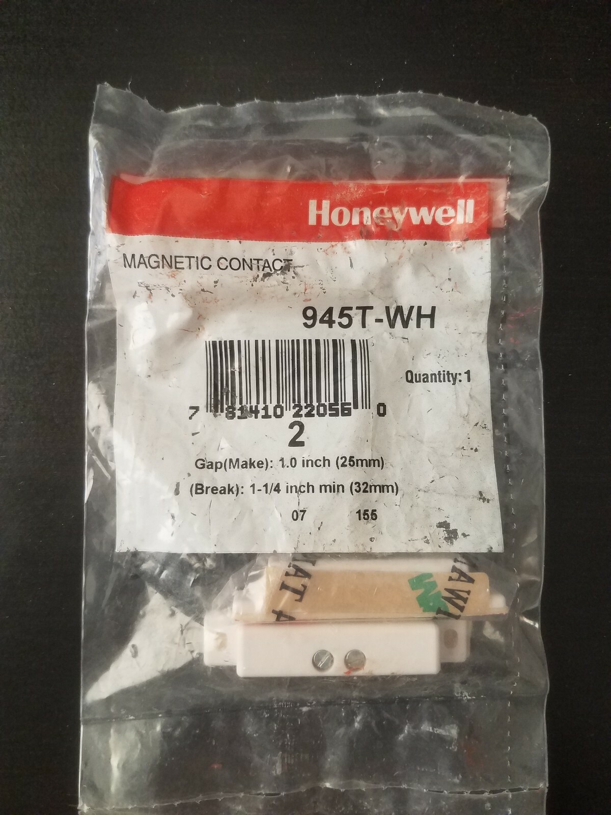 Honeywell Ademco 945T-WH Security Alarm Surface Mount Terminal Contact Switch