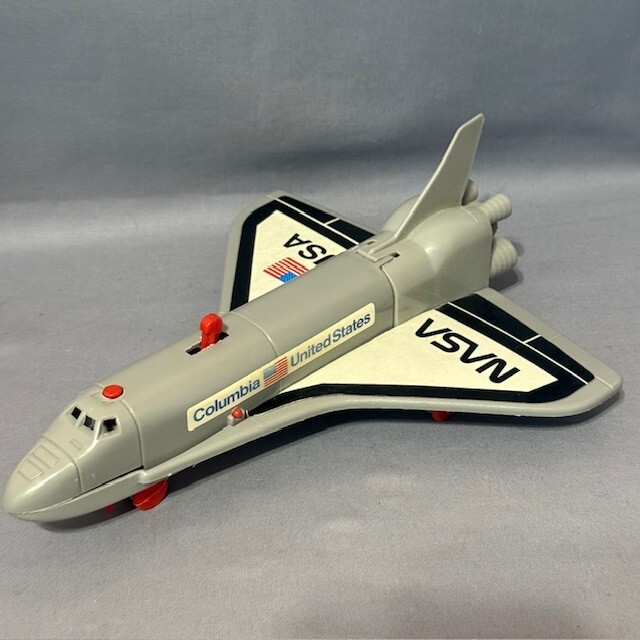 Vintage Toy Nasa Space Shuttle Columbia Model Figure Spacecraft Montgomery AL4