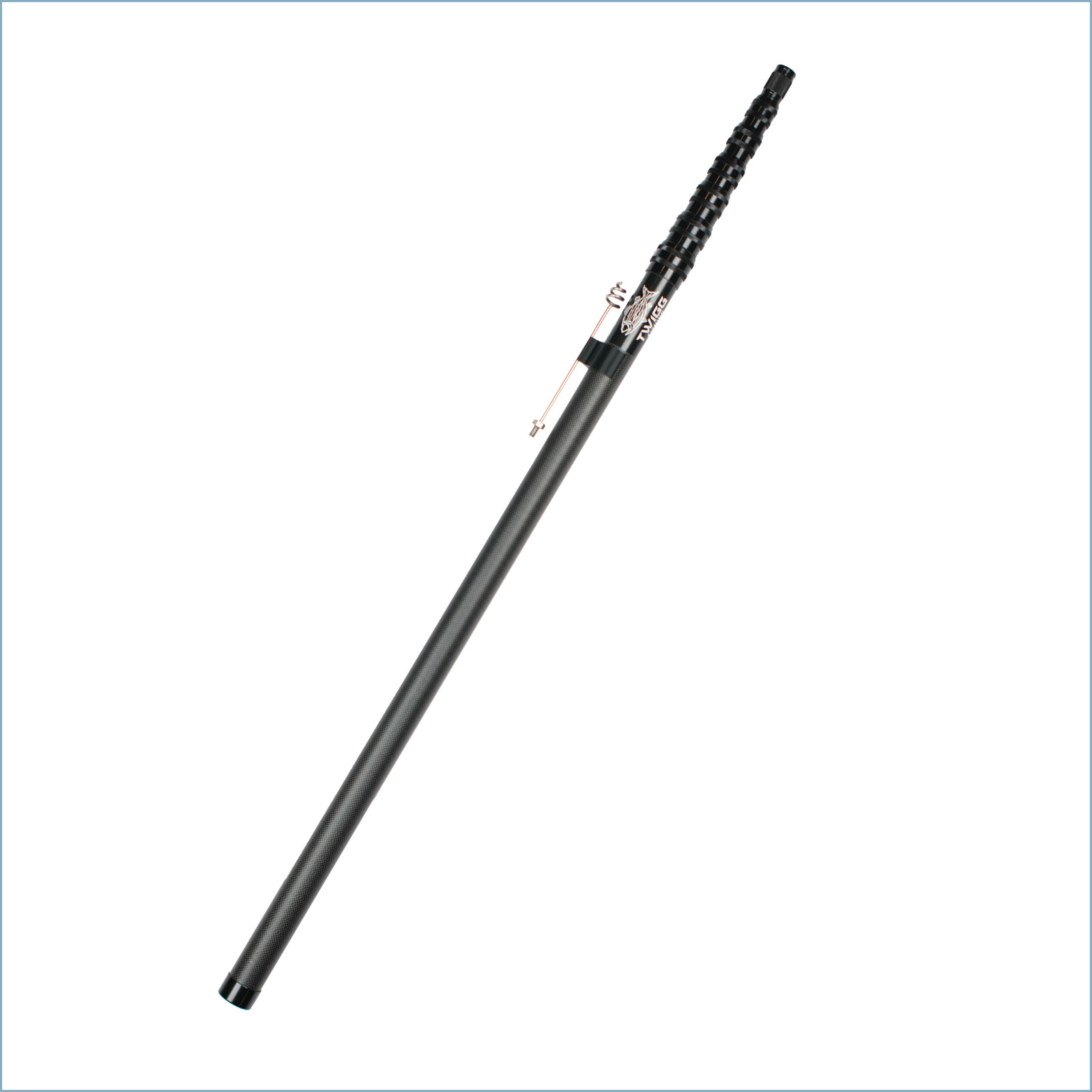 Twigg Fishing Lure Retriever Pole,17', Carbon Fiber, Stainless Steel,Collapsible
