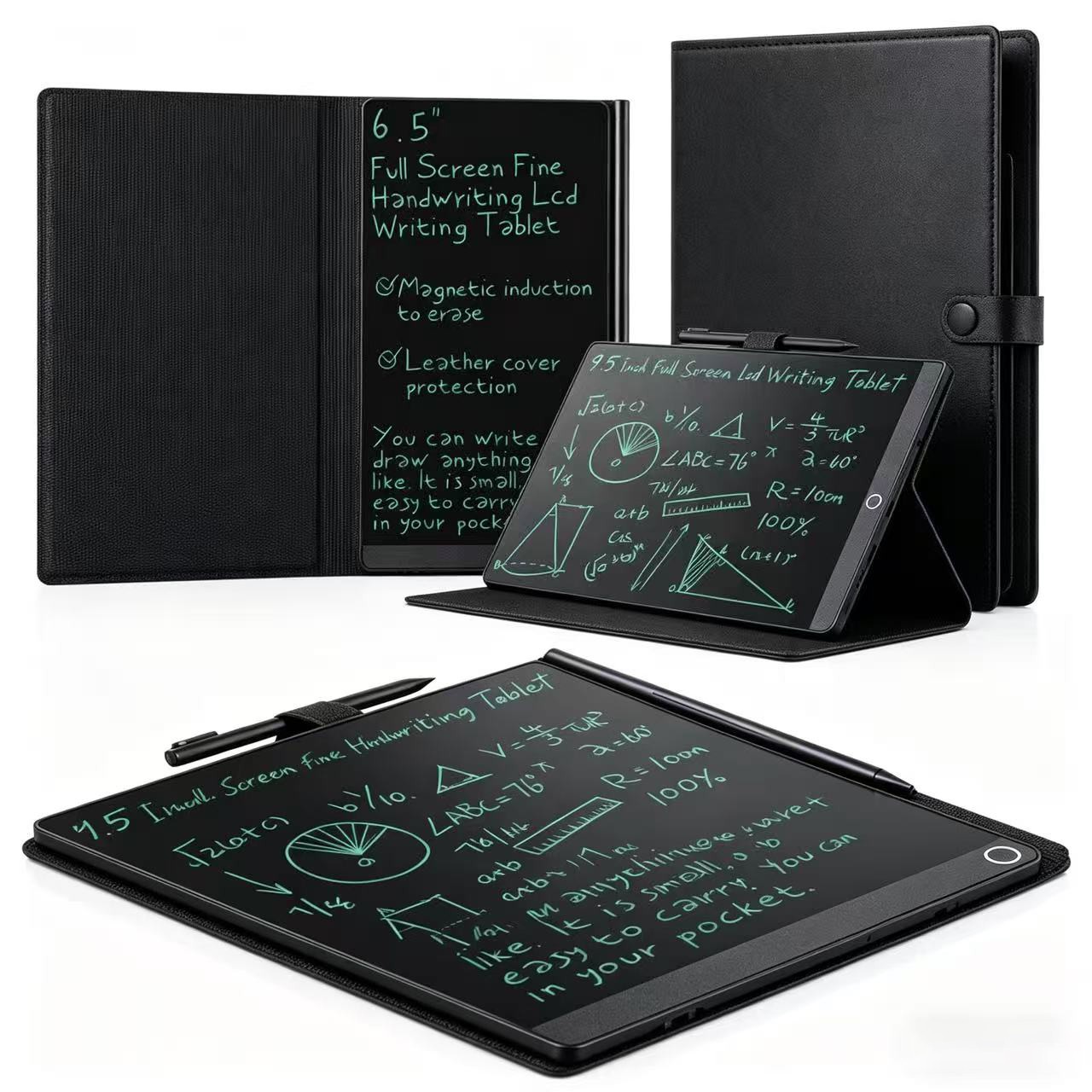 6.5" 9.5" 11.5"LCD Writing Tablet for Adult 6.5 Inch Full Screen Drawing Board