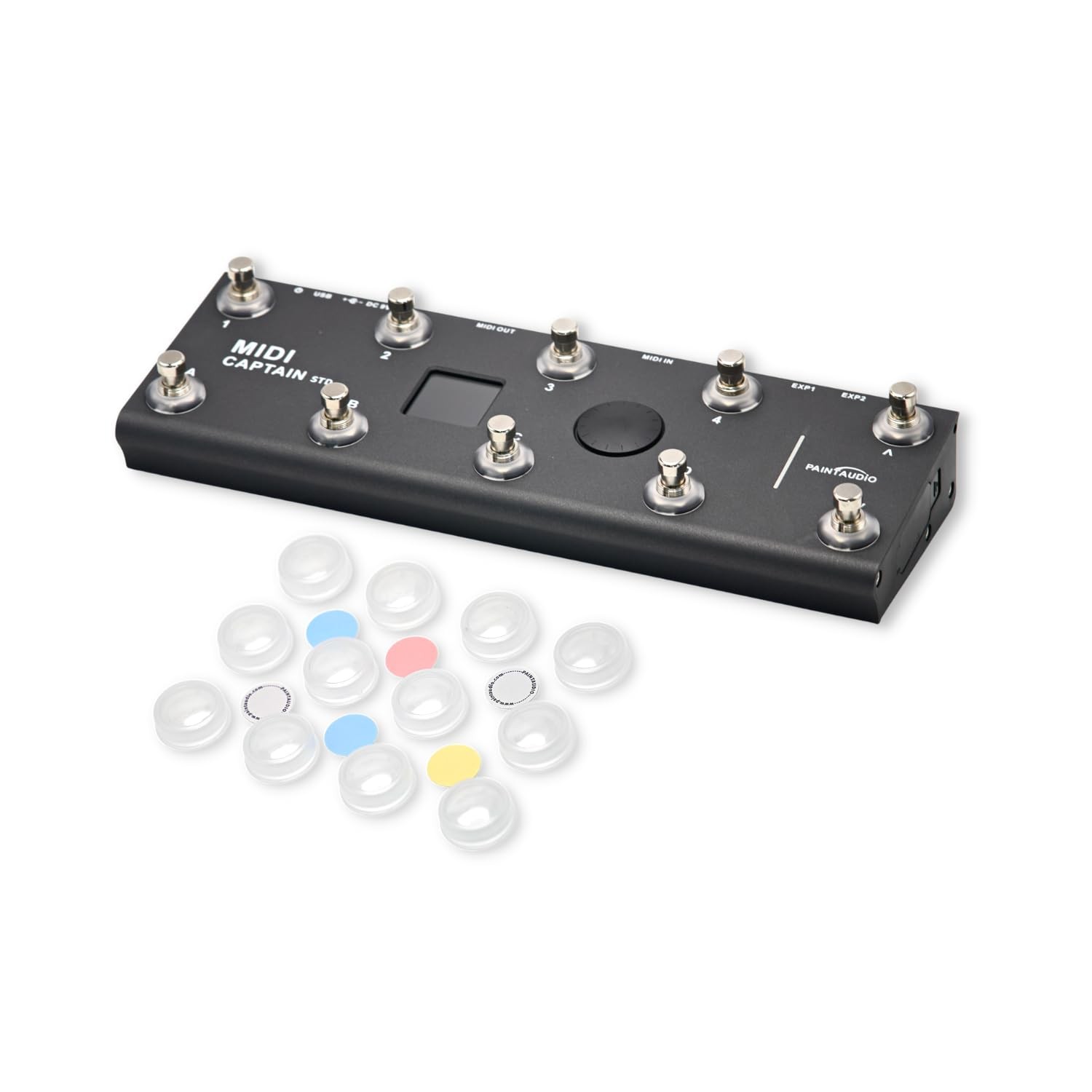PaintAudio MIDI Captain Foot Controller Multi-Effects Keyboards black