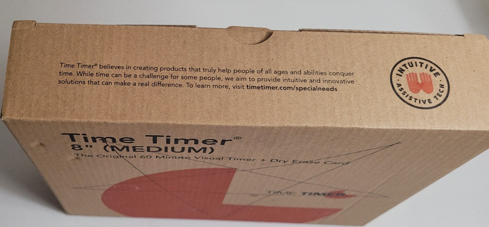 TIME TIMER 8 inch Visual Timer 60 Minute Kids Desk Countdown Clock