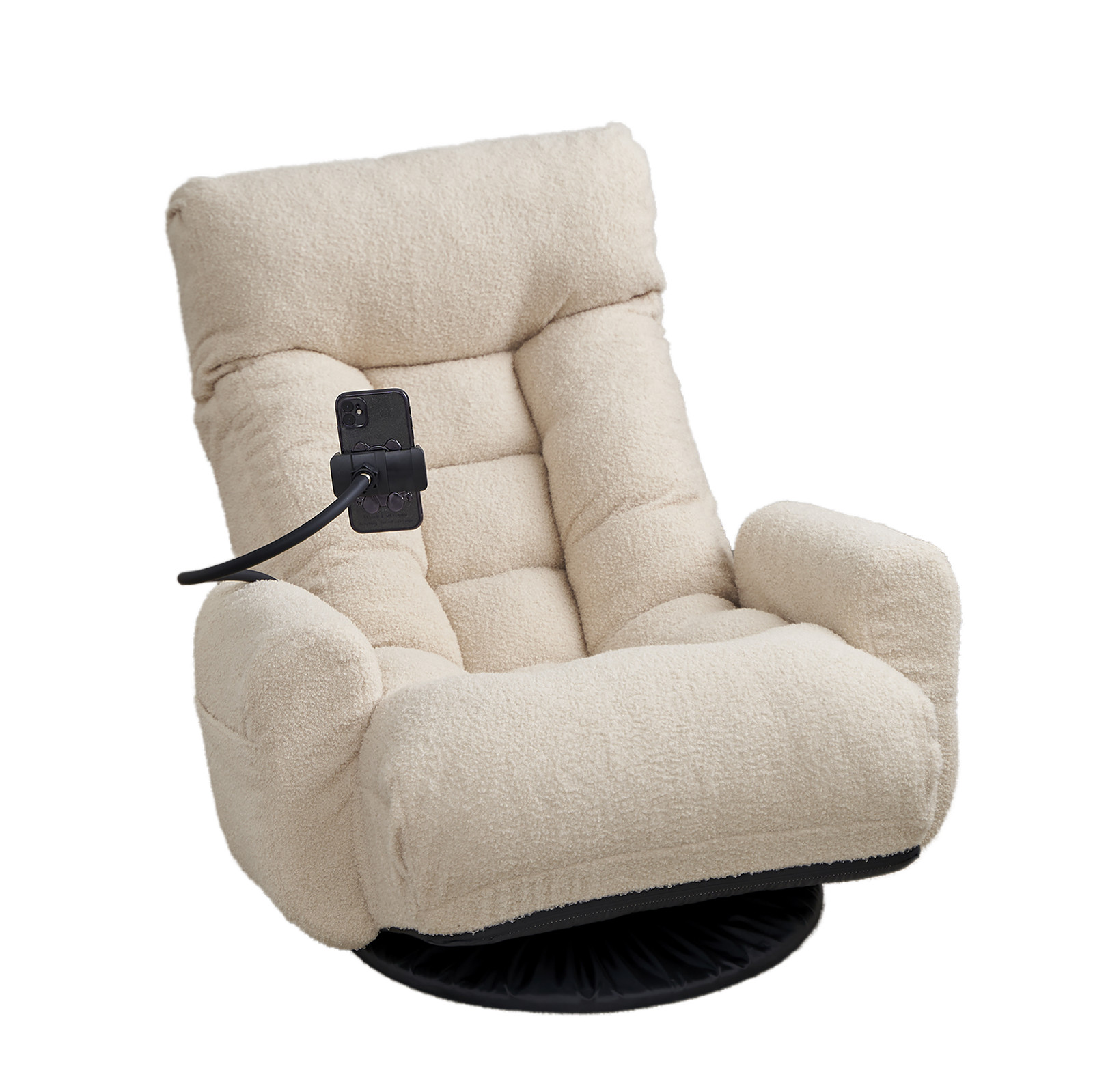 Adjustable head and waist, game chair, lounge chair in the living room, 360 de