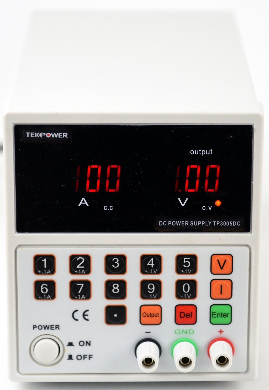 Tekpower TP3005DC Digital DC Power Supply 30V 5A Key Pad Control Single Output