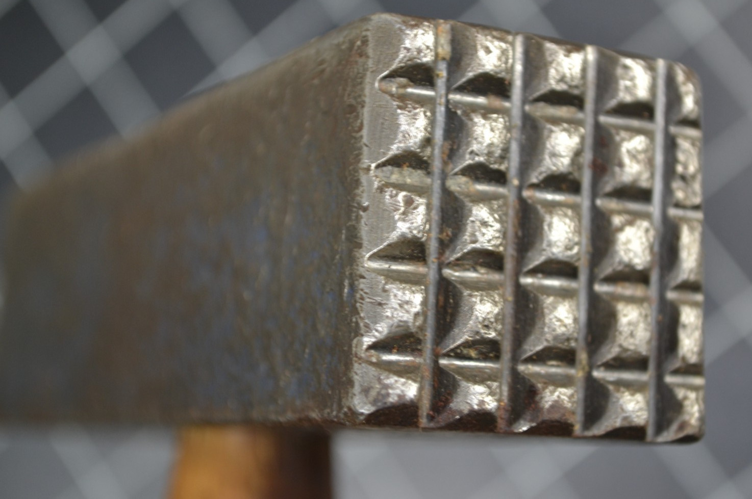WARWOOD - 4# - BRUSH HAMMER - ALL ORIGINAL