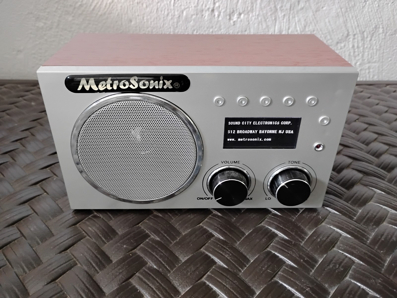 Metro Sonix MS-1010 SP High Sense SCA Tuner Tested Working